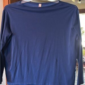 Blue lululemon long sleeve